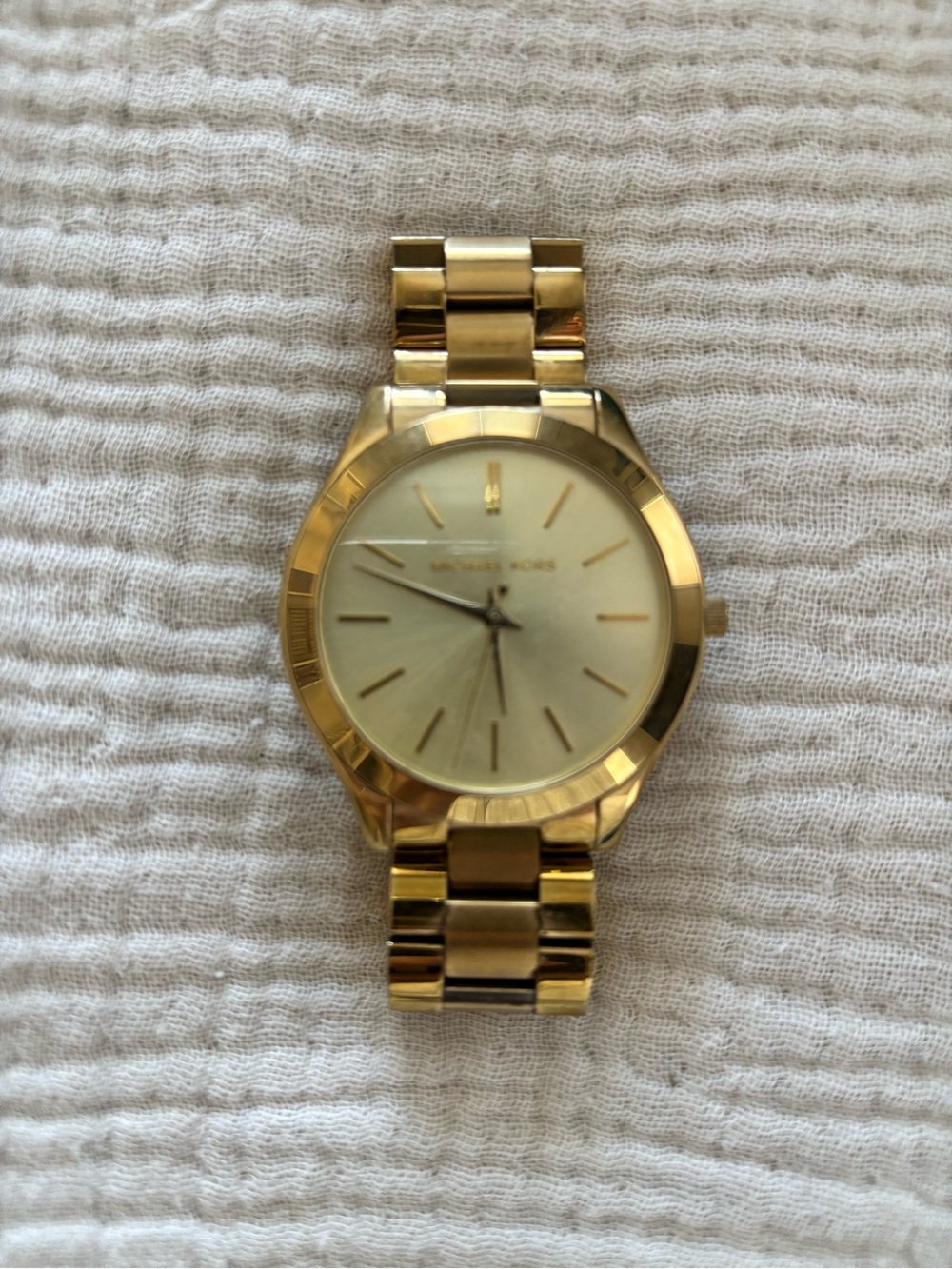 Michael Kors Women’s Gold-Tone Stainless Steel Watch